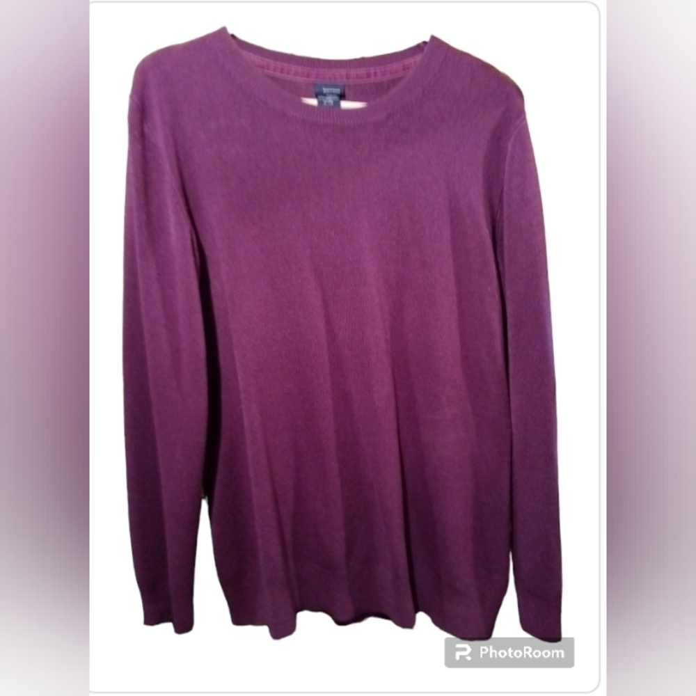 Basic Editions Purple Sweater